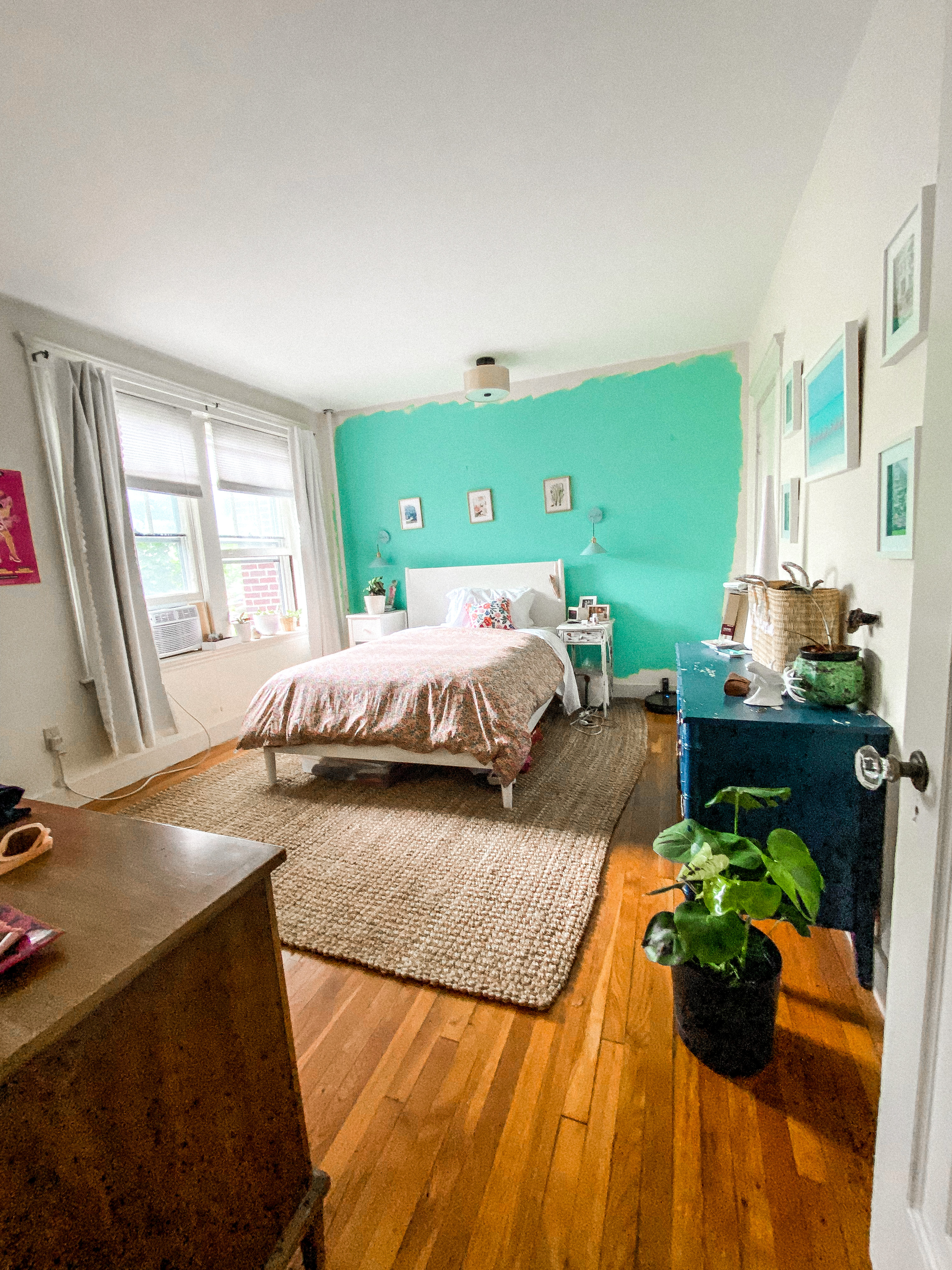 What's old is in Again Grand Millenial Bedroom. Whole bedroom