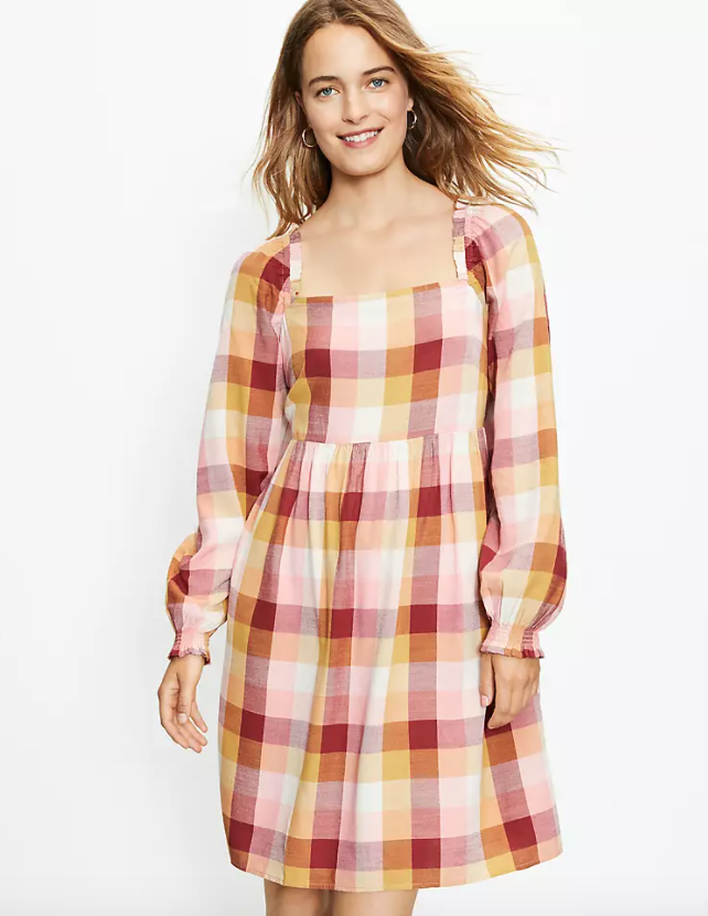 Plaid dress