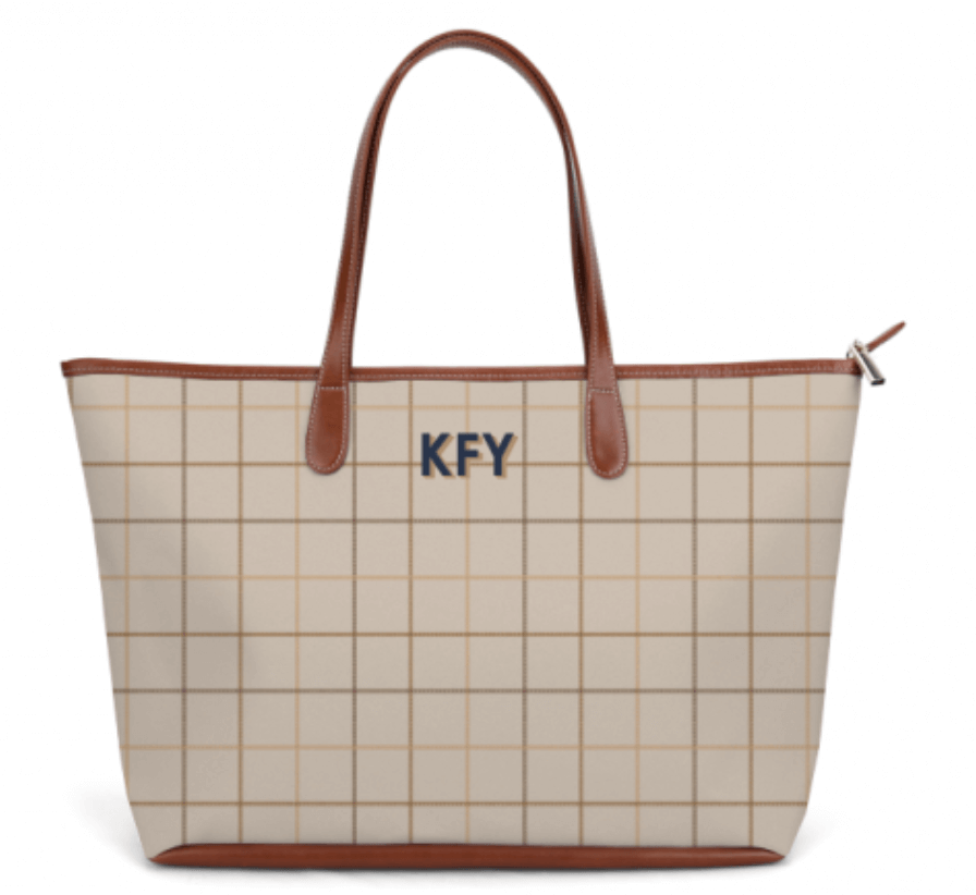 10 perfect gifts for the women in your life. Plaid brown tote bag