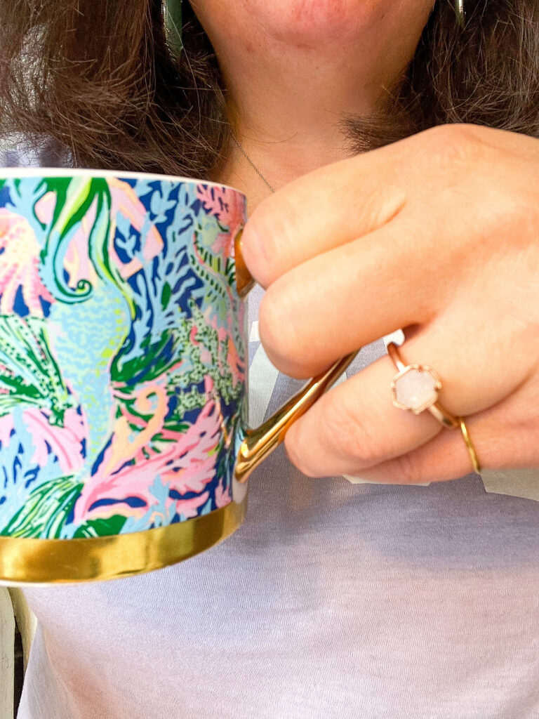 Kendra Scott ring.
