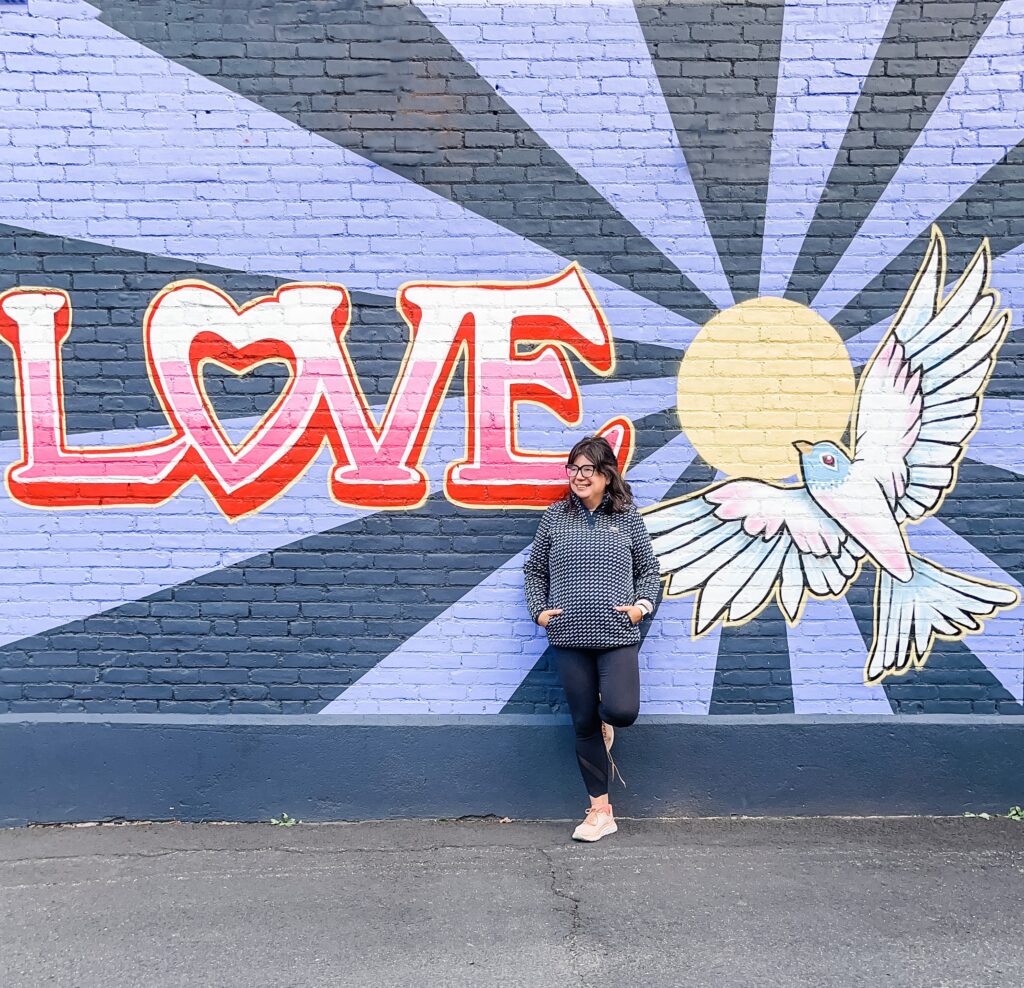 One of the many murals in Pittsfield, ma