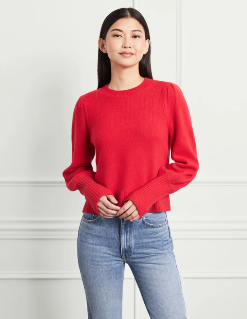 Red sweater