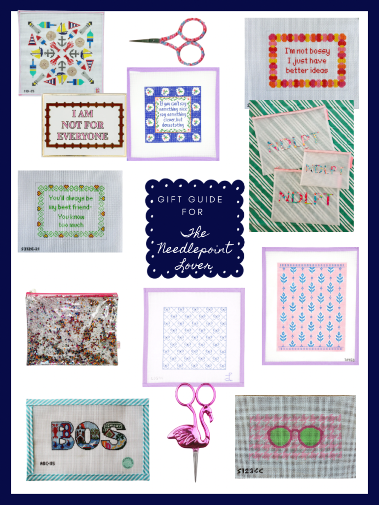Gift guide for needlepoint lovers 