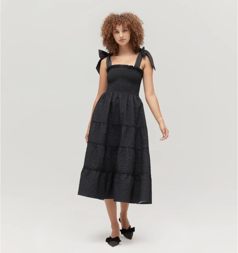 bow strap Nap Dress